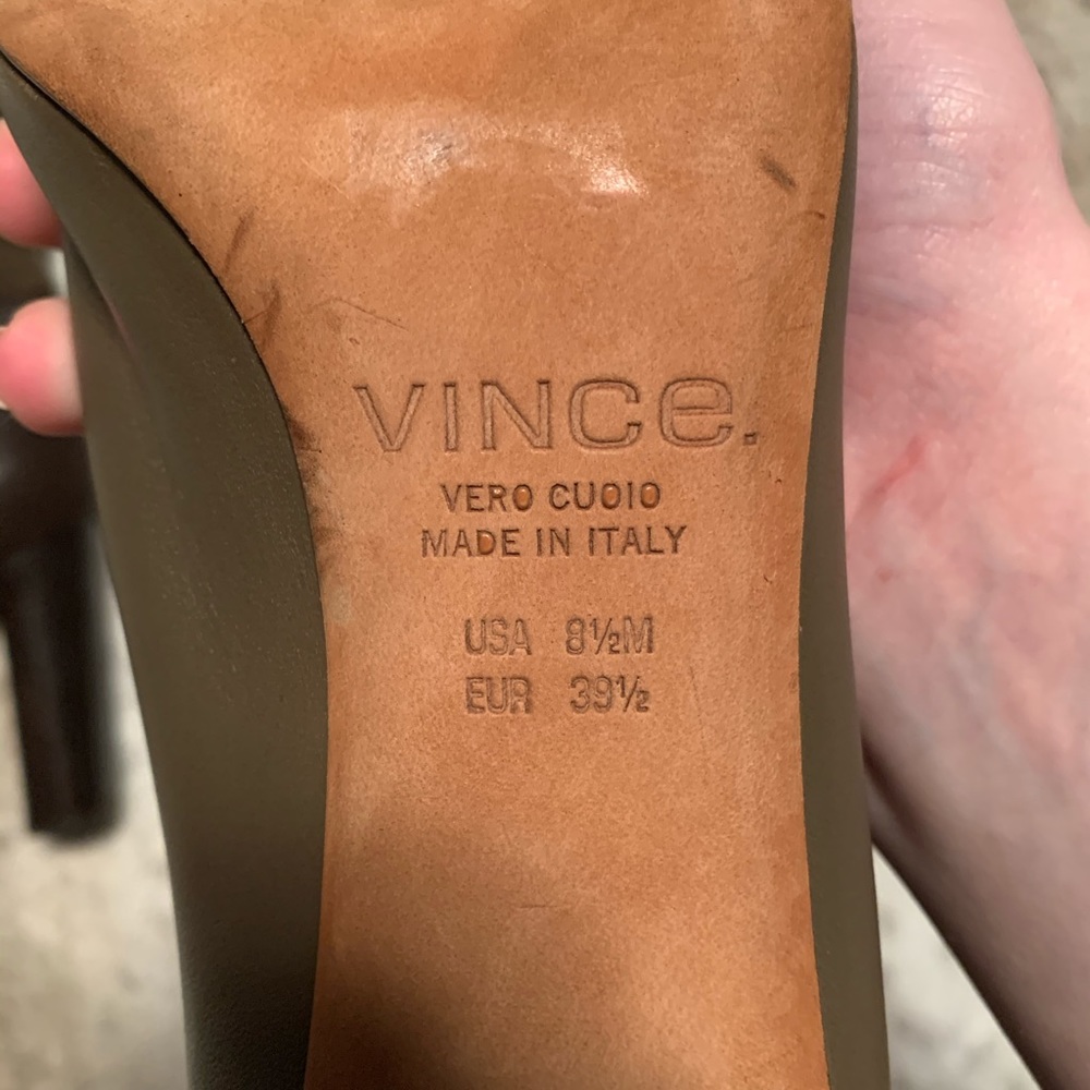 Vince Olive Paige Ankle Boots - Picture 6 of 7